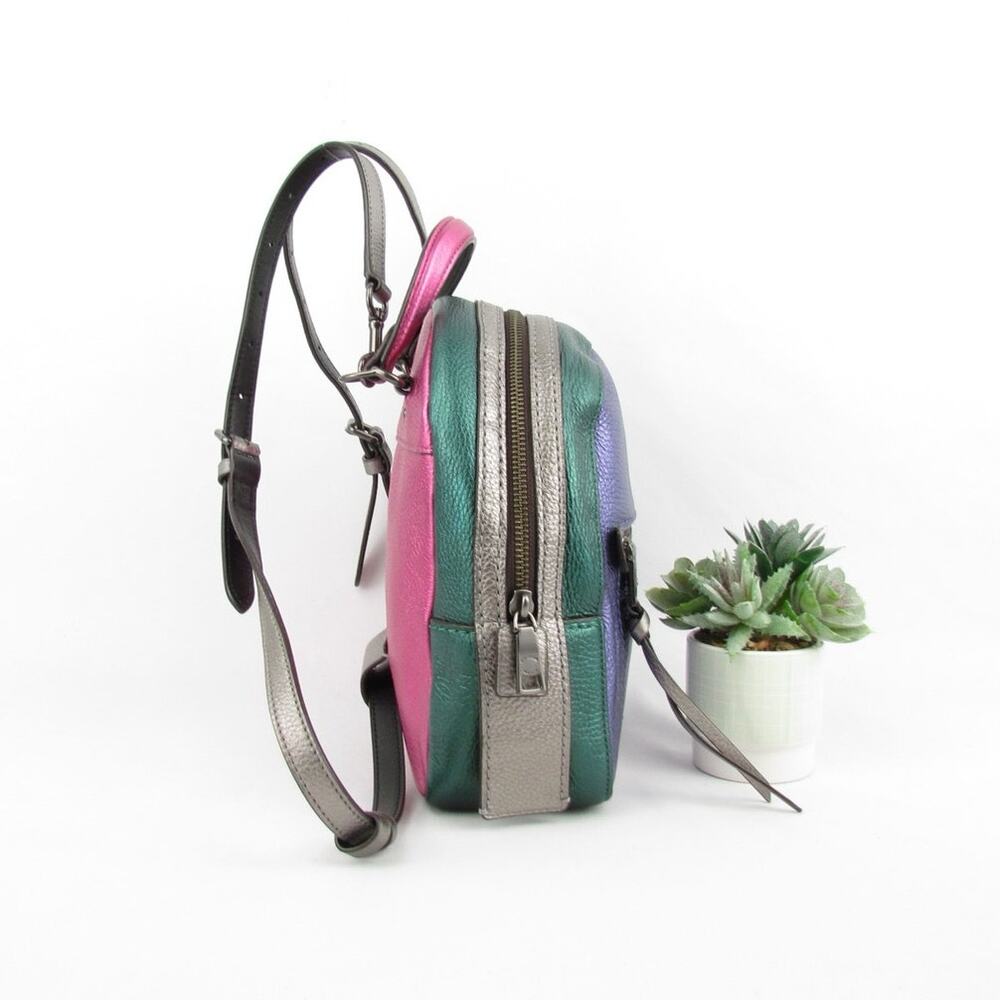 Authentic Coach Colorblock Andi Backpack - Picture 4 of 8